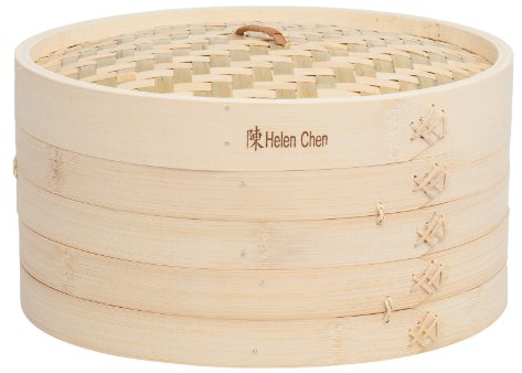 Helen's Asian Kitchen 97010 Steamer, Natural Bamboo