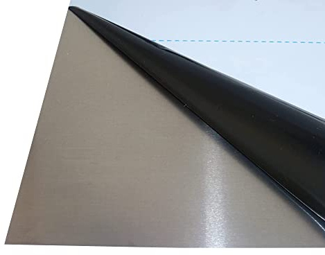 B&T Metall Hart PVC grau Platten, 15,0 mm stark, Größe 300 x 300 mm | im Zuschnitt