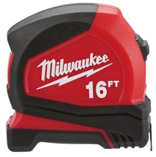Milwaukee Electric Tool 48–22–5516 Heavy Duty Maßband, 16 '