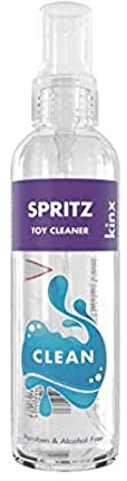 Me You Us Clean Spritz Toy Cleaner 150ml – Antibacterial Intimate Toy Cleaning Spray – Hygienic Fresh Formula for Sex Toys – Safe for Silicone Glass & Metal - Packaging May Vary