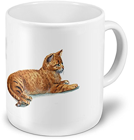 printplanet XXL Jumbotasse Norwegische Waldkatze - Tasse mit Katzenbild Norwegische Waldkatze - Tier-Tasse, Tier-Krug, Becher, Mug