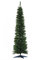 HOMCOM Albero di Natale Artificiale 180 cm con Rami Realistici, Albero di Natale Alto e Stretto con Base in Plastica, Verde