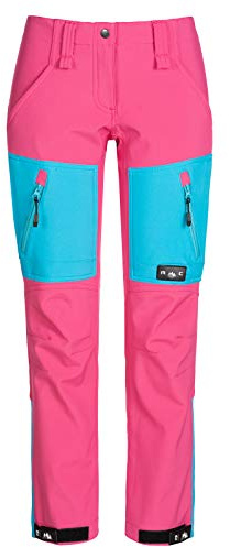 Rock Creek Softshellhose Damen Outdoorhose Wanderhose D-424 | Funktionale Trekkingpants für Frauen, für Wandern, Wintersport und Arbeit