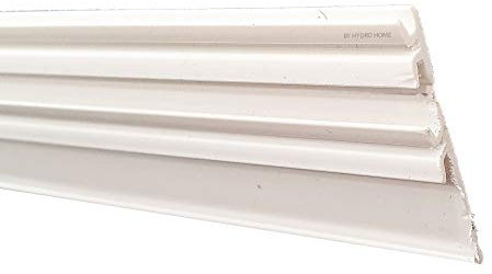 Joint vertical pour portes Harmony Star S par HYDRO HOME, Blanc, H 178 cm