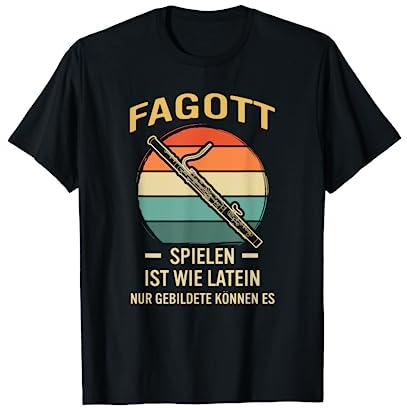 Fagottist Fagott T-Shirt