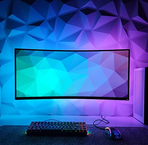 Lot de 15 panneaux muraux 3D en PVC texturé avec losanges blancs pour salle de jeux, salon, chambre, buanderie, cuisine, photographie 30 x 30 cm