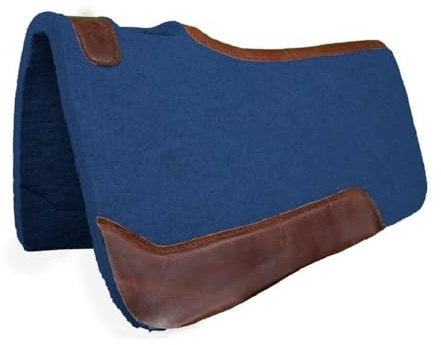 EQUIGEAR Westernpferd-Filzpad/Konturpad aus hochwertigem Wollfilz in den Größen 32 x 32 Zoll und 30 x 30 Zoll A46 (32X32)