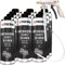 TECPO 10x Unterbodenschutz, 1 Liter Bitumen Schwarz Steinschlagschutz + Sprühpistole