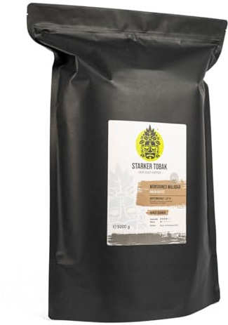5 kg Monsooned Malabar Kaffee, Bohne, handgeröstet, Indien, 100% Arabica, Kaffeemaschine, Vollautomat, besonders säurearm, 5 kg Großgebinde für Gastronomie, Bürokaffee