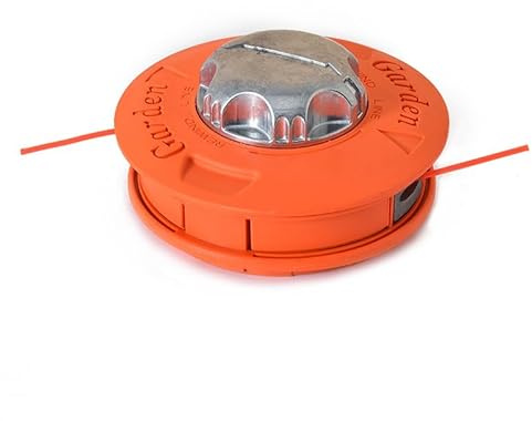 HUAREW Tête de bobine de rechange M10 x 1,25 mm FX-MS152 Tête de coupe débroussailleuse pour débroussailleuse automatique(Orange)