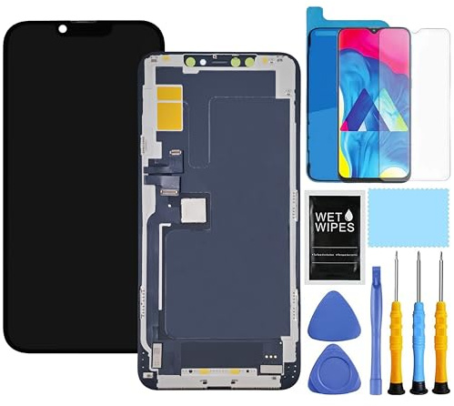 ZTOOYO für iPhone 11 Pro Max Display für iPhone 11 Pro Max Display Mit Rahmen für iPhone 11 Pro Max Pantalla A2111 A2223 A2221 Reparatur Digitizer Touchscreen Assembly mit Werkzeug