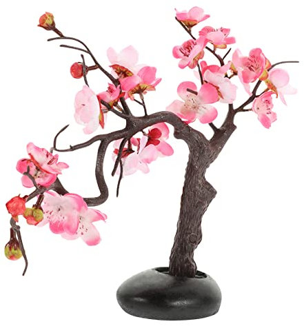 Cabilock Decoración Floral Artificial para Sushi Adorno De Ciruelo Decoración De Plato