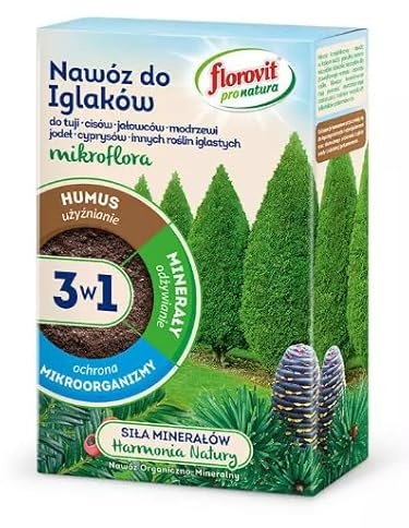 Koniferen Dünger Thuja Tannen Hecken Effektive Mikroorganismen + Bio Humus 1kg