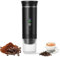 Mocoli Machine à expresso portable avec batterie, batterie 12 V, machine à café de voyage, camping, pour les voyages et la voiture