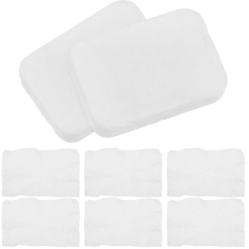FIXOSHEE 8 piezas Discos de Algodón Cosmético para Maquillaje y Compresas Húmedas Algodón Prensado Grueso y Recomendado por Tatuadores Apto para Tipo de Piel