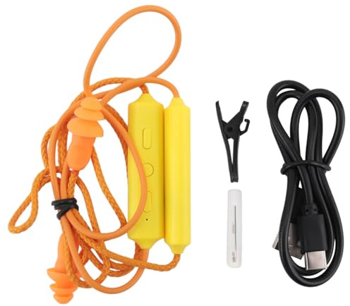 Jemcgrl Ear Plugs Bluetooth Headset Noise Reduction Earphone for Work Hearing Protection Factory Construction Noisy Environment