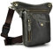 Xieben Leder Drop Bein Tasche Für Männer Frauen Motorrad Fahrrad Fahren Radfahren Mehrzweck Oberschenkel Taille Gürteltasche Gürteltasche Wandern Sport Camping Tasche Dunkel grau