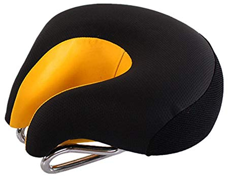 Rennradsattel Herren Fahrrad Sattel Fahrradzubehör Mountainbike-Zubehör Fahrradsattel Gel Fahrradsitzbezug MTB Sitz Fahrradsitzkissen Fahrradzubehör orange,Free Size