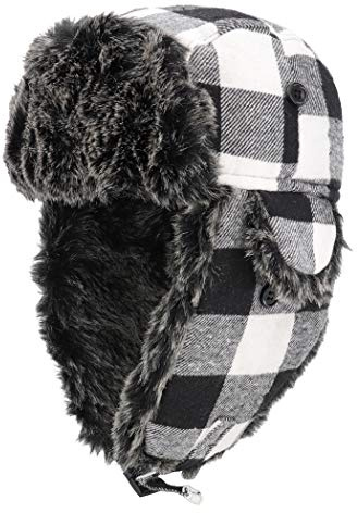 Gisdanchz Fliegermütze Russen Mütze Ushanka Chapka Winter Hut Mit Ohrenklappen