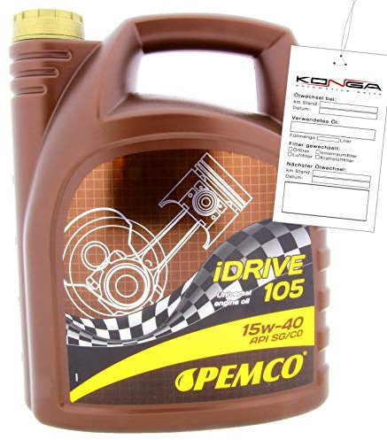 10 Liter (1x10) PEMCO SAE 15W-40 iDrive 105 Motoröl Motorenöl Schmierung