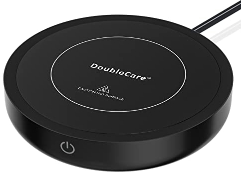 Scalda Tazza,Scalda Bevande Elettrico con la Regolazione di 3 livellidi Regolazione Della Temperatura (Up To 176°F/80℃), Piatto Scaldatazze per tè/acqua/latte, Regalo di Natale (Senza tazza)