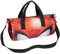 Disney Bolsa Deporte para Niños, Tamaño 40 x 20 x 20 cm, 2 Bolsillos, Correa Ajustable (Negro/Rojo Spiderman)