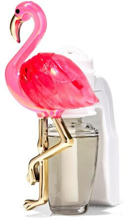 Bath Body Works Wallflowers Fragrance Plug Happy Flamingo Scent Control Nightlight, 1 Count (Pack of 1)