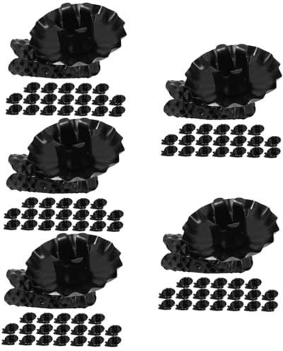 IMIKEYA 100 STK Weihnachtskerzenhalter Christbaumkerzenhalter Clips Kerzeneinsätze Kerzenhalter Zum Anklipsen Weihnachtskerzenclip in Blumenform Kerzenlichthalter-Clip Teelichthalter Eisen