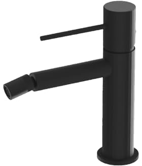 Lavita Orion Bidet-Armatur in matt Schwarz Messing Bidet Handbrause Hochwertige Badezimmerausstattung für Komfort und Hygiene Warmes und Kaltes Wasser Elegantes Design