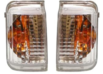 PROMOLINK 2 x spegelblinkers sidoblinkers blinkersljus blinkers kompatibel med Fiat Ducato Peugeot Boxer Citroen Jumper från 2006 vänster höger 71748252 71748253