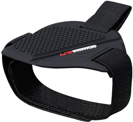 Generisch Paraschiena per moto – Protezione per moto | Dita – Nero ed elegante protezione per le dita dei piedi del motociclo per scarpe da trekking, stivali, scarpe sportive