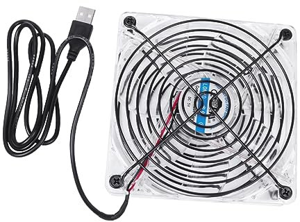 Tofficu Ventilador De Refrigeración Led Diseño Compacto Para Hogar Escuela y Oficinas