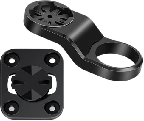 Support de téléphone pour vélo – Support de téléphone pour moto | Support de téléphone pour guidon de moto | Pince ergonomique réglable en aluminium avec clip arrière pour la navigation tout-terrain
