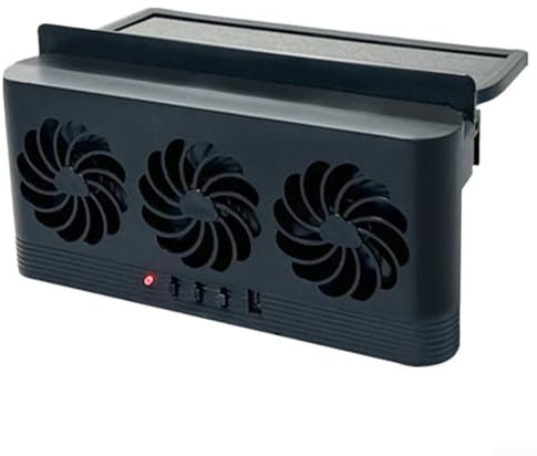 Efficient Car Exhaust Fan with Solar Power Easy Installation for Enhanced Airflow and Temperature Control in Vehicles