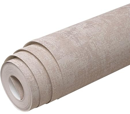 Strukturtapete - Betontapete | Tapetenrolle | schmutzabweisende strukturierte Betontapete | Vliesstoff | 920 x 53 cm | moderner Zement-Effekt Hintergrund