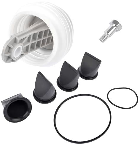 Jeffergarden Pump -Below Kit, Pump BeloLow Duckbill Valve O Ring Kit Förbättrad Prestanda för Vakuumpumpen S T J VHT VG -serie
