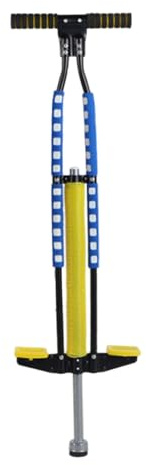 ZYIHNIRB Pogo Stick – Aktives Bewegungsspielzeug für Kinder von 40–60 Kg – Geschenkidee für Outdoor Aktivitäten – Hüpfspielzeug Accessoire für Mädchen, Blau