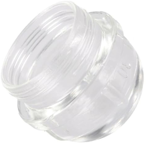 Repuesto de tapa de vidrio para bombilla de horno, se adapta a muchas marcas y modelos de hornos integrados y autónomos como Bosch, Belling, Cannon, Caple, Cuisina, Creda, Homark, Hotpoint, Indesit, Jackson, Siemens, entre muchos otros, diámetro de rosca 33 mm, altura total / profundidad 35 mm