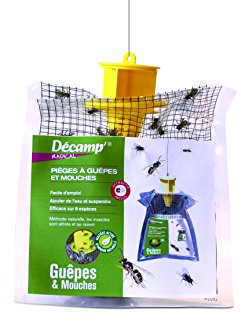 Piège poche avec attractif spécial guêpes et mouches
