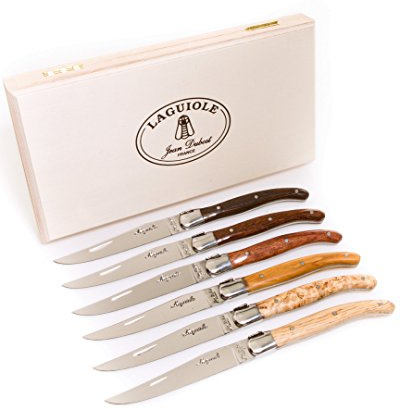 JEAN DUBOST Coffret de 6 couteaux de table Laguiole