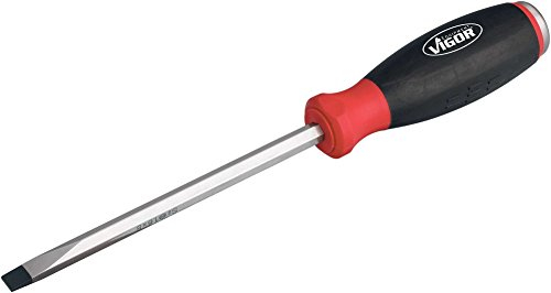 Vigor Tornillo Destornillador con tapa, ranura Perfil ∙ ancho de llave: 1,6 x 10 ∙ total longitud: 295 mm, 1 pieza, v5043