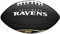 Wilson American Football MINI NFL TEAM SOFT TOUCH, Soft Touch-Mischleder, Schwarz