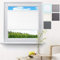 WOLTU Plissee Klemmfix ohne Bohren 55x100cm (BxH) Weiß Faltrollo Plisseerollo mit Klemmträger Lichtdurchlässig, Jalousie Sichtschutz und Sonnenschutz Easyfix Rollo für Fenster & Tür