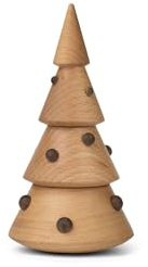 Spring Copenhagen Handgefertigter hölzerner Weihnachtsbaum - Einzigartige Wohnkultur