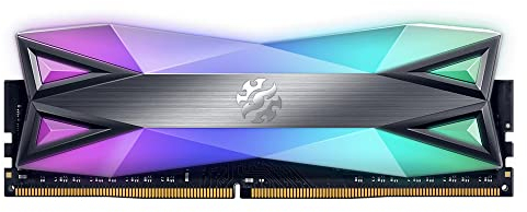 XPG SPECTRIX D60G DDR4 RGB, RAM da gioco, 3200 MHz, 16 GB, confezione doppia, AX4U320016G16A-DT60, colore nero