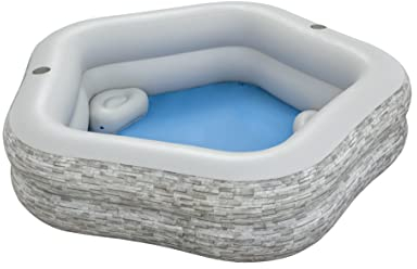 Bestway 54423 Piscina Family TruPrint effetto pietra