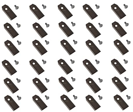 30 x 4,3 cm rostfritt stål kniv kompatibel med Gardena robotgräsklippning R38Li R40Li R45Li R50Li R70Li R75Li R80Li R100Li R130Li R160Li R165 R180 Sileno City Sileno+ Sileno Smart