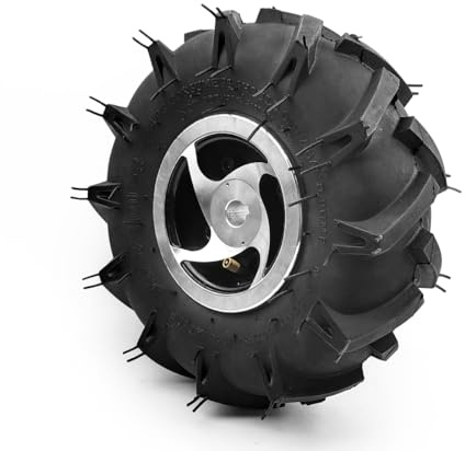 3,50-4 Agrarreifen 10 Zoll Offroad-Rad Achsloch 17 mm für Motorwagen Elektro-Rasenmäher DIY Wagen