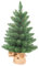 RWUDV Mini Árbol de Navidad Artificial de Mesa de 60 cm Con Base de Lino - Perfecto Para Ventana, Reunión Familiar, Jardín (#1)