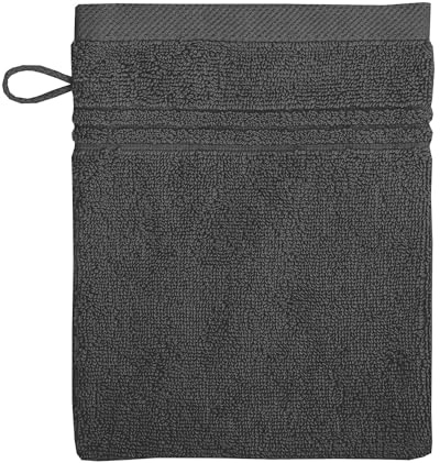 Dyckhoff Terry Cloth Series 'Nature' Wash Mitt 16 x 21 cm Anthracite